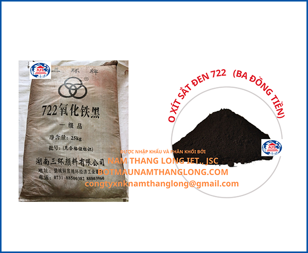 Oxit Sắt Đen 722 (Ba Đồng Tiền)